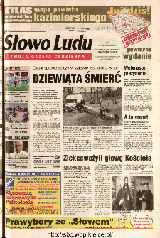 Słowo Ludu 2002 R.LIV, nr 140 (Ostrowiec, Starachowice, Skarżysko, Końskie)