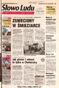 Słowo Ludu 2002 R.LIV, nr 259 (Ostrowiec, Starachowice, Skarżysko, Końskie)
