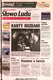 Słowo Ludu 2002 R.LIV, nr 269 (Ostrowiec, Starachowice, Skarżysko, Końskie)