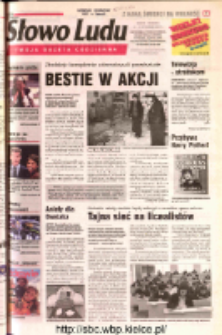 Słowo Ludu 2002 R.LIV, nr 10 (Ostrowiec, Starachowice, Skarżysko, Końskie, Ponidzie, Jędrzej&oacute;w, Włoszczowa, Sandomierz, Stasz&oacute;w, Opat&oacute;w)