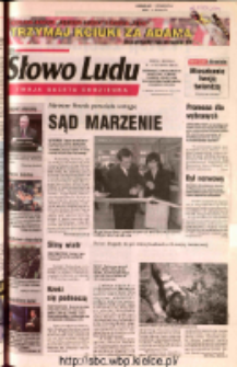 Słowo Ludu 2002 R.LIV, nr 22 (Ostrowiec, Starachowice, Skarżysko, Końskie, Ponidzie, Jędrzejów, Włoszczowa, Sandomierz, Staszów, Opatów)
