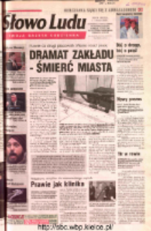 Słowo Ludu 2002 R.LIV, nr 52 (Ostrowiec, Starachowice, Skarżysko, Końskie, Ponidzie, Jędrzej&oacute;w, Włoszczowa, Sandomierz, Stasz&oacute;w, Opat&oacute;w)