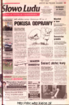 Słowo Ludu 2002 R.LIV, nr 53 (Ostrowiec, Starachowice, Skarżysko, Końskie, Ponidzie, Jędrzej&oacute;w, Włoszczowa, Sandomierz, Stasz&oacute;w, Opat&oacute;w)