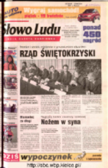 Słowo Ludu 2002 R.LIV, nr 86 (Ostrowiec, Starachowice, Skarżysko, Końskie, Ponidzie, Jędrzej&oacute;w, Włoszczowa, Sandomierz, Stasz&oacute;w, Opat&oacute;w)