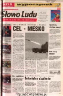 Słowo Ludu 2002 R.LIV, nr 173 (Ostrowiec, Starachowice, Skarżysko, Końskie, Ponidzie, Jędrzej&oacute;w, Włoszczowa, Sandomierz, Stasz&oacute;w, Opat&oacute;w)