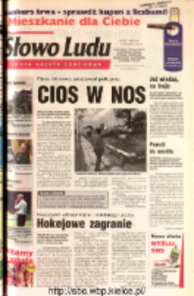Słowo Ludu 2002 R.LIV, nr 220 (Ostrowiec, Starachowice, Skarżysko, Końskie, Ponidzie, Jędrzej&oacute;w, Włoszczowa, Sandomierz, Stasz&oacute;w, Opat&oacute;w)