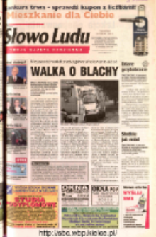Słowo Ludu 2002 R.LIV, nr 221 (Ostrowiec, Starachowice, Skarżysko, Końskie, Ponidzie, Jędrzej&oacute;w, Włoszczowa, Sandomierz, Stasz&oacute;w, Opat&oacute;w)
