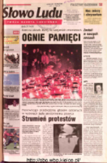 Słowo Ludu 2002 R.LIV, nr 255 (Ostrowiec, Starachowice, Skarżysko, Końskie, Ponidzie, Jędrzej&oacute;w, Włoszczowa, Sandomierz, Stasz&oacute;w, Opat&oacute;w)