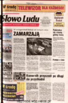 Słowo Ludu 2002 R.LIV, nr 285 (Ostrowiec, Starachowice, Skarżysko, Końskie, Ponidzie, Jędrzejów, Włoszczowa, Sandomierz, Staszów, Opatów)