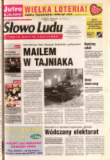 Słowo Ludu 2003 R.LIV, nr 7 (Ponidzie, Jędrzejów, Włoszczowa, Sandomierz, Staszów, Opatów)