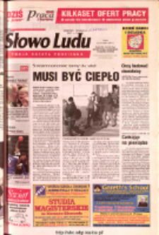 Słowo Ludu 2003 R.LIV, nr 18 (Ponidzie, Jędrzejów, Włoszczowa, Sandomierz, Staszów, Opatów)