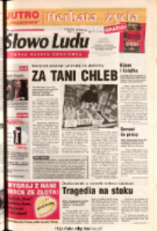 Słowo Ludu 2003 R.LIV, nr 31 (Ponidzie, Jędrzej&oacute;w, Włoszczowa, Sandomierz, Stasz&oacute;w, Opat&oacute;w)