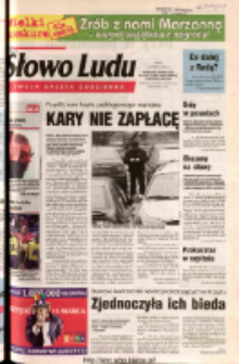 Słowo Ludu 2003 R.LIV, nr 60 (Ponidzie, Jędrzejów, Włoszczowa, Sandomierz, Staszów, Opatów)