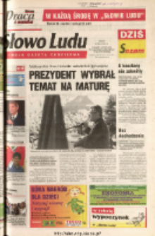 Słowo Ludu 2003 R.LIV, nr 103 (Ponidzie, Jędrzejów, Włoszczowa, Sandomierz, Staszów, Opatów)