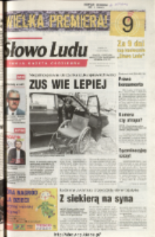 Słowo Ludu 2003 R.LIV, nr 105 (Ponidzie, Jędrzejów, Włoszczowa, Sandomierz, Staszów, Opatów)