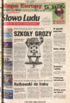 Słowo Ludu 2003 R.LIV, nr 215 (Ponidzie, Jędrzejów, Włoszczowa, Sandomierz, Staszów, Opatów)