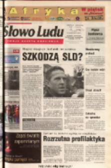 Słowo Ludu 2003 R.LIV, nr 251 (Ponidzie, Jędrzejów, Włoszczowa, Sandomierz, Staszów, Opatów)