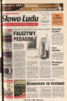 Słowo Ludu 2003 R.LIV, nr 285 (Ponidzie, Jędrzej&oacute;w, Włoszczowa, Sandomierz, Stasz&oacute;w, Opat&oacute;w)