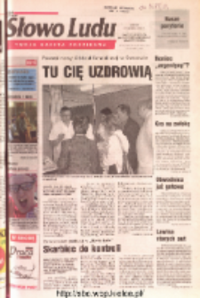 Słowo Ludu 2004 R.LV, nr 143 (Ponidzie, Jędrzejów, Włoszczowa, Sandomierz, Staszów, Opatów)