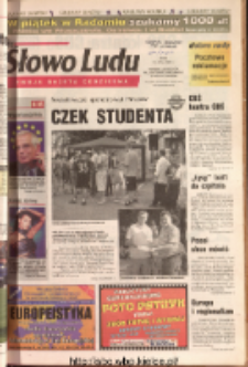 Słowo Ludu 2004 R.LV, nr 168 (Ponidzie, Jędrzej&oacute;w, Włoszczowa, Sandomierz, Stasz&oacute;w, Opat&oacute;w)