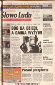 Słowo Ludu 2004 R.LV, nr 173 (Ponidzie, Jędrzejów, Włoszczowa, Sandomierz, Staszów, Opatów)
