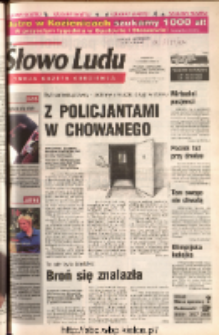 Słowo Ludu 2004 R.LV, nr 187 (Ponidzie, Jędrzejów, Włoszczowa, Sandomierz, Staszów, Opatów)