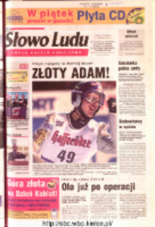 Słowo Ludu 2003 R.LIV, nr 51 (Ostrowiec, Starachowice, Skarżysko, Końskie, Ponidzie, Jędrzejów, Włoszczowa, Sandomierz, Staszów, Opatów)