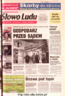 Słowo Ludu 2003 R.LIV, nr 63 (Ostrowiec, Starachowice, Skarżysko, Końskie, Ponidzie, Jędrzej&oacute;w, Włoszczowa, Sandomierz, Stasz&oacute;w, Opat&oacute;w)