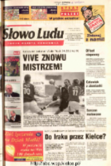 Słowo Ludu 2003 R.LIV, nr 113 (Ostrowiec, Starachowice, Skarżysko, Końskie, Ponidzie, Jędrzejów, Włoszczowa, Sandomierz, Staszów, Opatów)