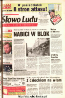 Słowo Ludu 2003 R.LIV, nr 119 (Ostrowiec, Starachowice, Skarżysko, Końskie, Ponidzie, Jędrzejów, Włoszczowa, Sandomierz, Staszów, Opatów)