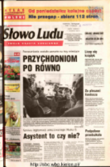 Słowo Ludu 2003 R.LIV, nr 131 (Ostrowiec, Starachowice, Skarżysko, Końskie, Ponidzie, Jędrzejów, Włoszczowa, Sandomierz, Staszów, Opatów)