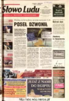 Słowo Ludu 2003 R.LIV, nr 157 (Ostrowiec, Starachowice, Skarżysko, Końskie, Ponidzie, Jędrzejów, Włoszczowa, Sandomierz, Staszów, Opatów)