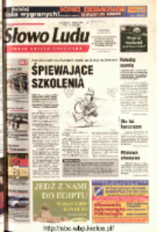 Słowo Ludu 2003 R.LIV, nr 161 (Ostrowiec, Starachowice, Skarżysko, Końskie, Ponidzie, Jędrzejów, Włoszczowa, Sandomierz, Staszów, Opatów)