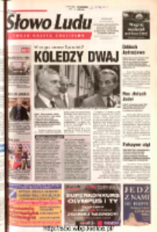 Słowo Ludu 2003 R.LIV, nr 167 (Ostrowiec, Starachowice, Skarżysko, Końskie, Ponidzie, Jędrzejów, Włoszczowa, Sandomierz, Staszów, Opatów)