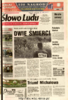 Słowo Ludu 2003 R.LIV, nr 185 (Ostrowiec, Starachowice, Skarżysko, Końskie, Ponidzie, Jędrzejów, Włoszczowa, Sandomierz, Staszów, Opatów)