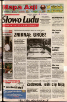 Słowo Ludu 2003 R.LIV, nr 225 (Ostrowiec, Starachowice, Skarżysko, Końskie, Ponidzie, Jędrzejów, Włoszczowa, Sandomierz, Staszów, Opatów)