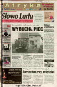 Słowo Ludu 2003 R.LIV, nr 250 (Ostrowiec, Starachowice, Skarżysko, Końskie, Ponidzie, Jędrzejów, Włoszczowa, Sandomierz, Staszów, Opatów)
