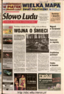 Słowo Ludu 2003 R.LIV, nr 261 (Ostrowiec, Starachowice, Skarżysko, Końskie, Ponidzie, Jędrzejów, Włoszczowa, Sandomierz, Staszów, Opatów)