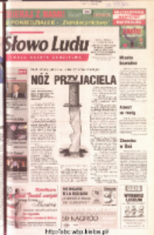 Słowo Ludu 2004 R.LV, nr 90 (Ostrowiec, Starachowice, Skarżysko, Końskie, Ponidzie, Jędrzejów, Włoszczowa, Sandomierz, Staszów, Opatów)