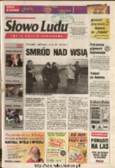 Słowo Ludu 2004 R.LV, nr 260 (Ostrowiec, Starachowice, Skarżysko, Końskie, Ponidzie, Jędrzej&oacute;w, Włoszczowa, Sandomierz, Stasz&oacute;w, Opat&oacute;w)