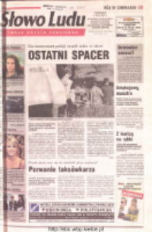 Słowo Ludu 2001 R.LII, nr 116 (Ostrowiec, Starachowice, Skarżysko, Końskie, Ponidzie, Jędrzejów, Włoszczowa, Sandomierz, Staszów, Opatów)