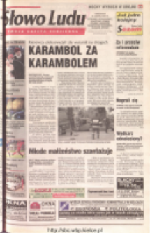 Słowo Ludu 2001 R.LII, nr 145 (Ostrowiec, Starachowice, Skarżysko, Końskie, Ponidzie, Jędrzej&oacute;w, Włoszczowa, Sandomierz, Stasz&oacute;w, Opat&oacute;w)