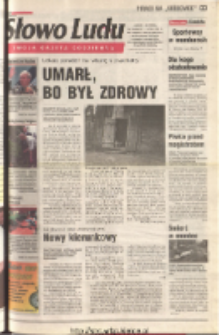 Słowo Ludu 2001 R.LII, nr 150 (Ostrowiec, Starachowice, Skarżysko, Końskie, Ponidzie, Jędrzejów, Włoszczowa, Sandomierz, Staszów, Opatów)