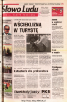 Słowo Ludu 2001 R.LII, nr 156 (Ostrowiec, Starachowice, Skarżysko, Końskie, Ponidzie, Jędrzejów, Włoszczowa, Sandomierz, Staszów, Opatów)