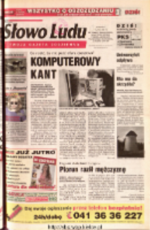 Słowo Ludu 2001 R.LII, nr 166 (Ostrowiec, Starachowice, Skarżysko, Końskie, Ponidzie, Jędrzej&oacute;w, Włoszczowa, Sandomierz, Stasz&oacute;w, Opat&oacute;w)