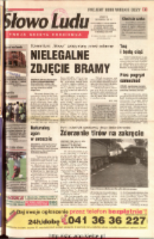 Słowo Ludu 2001 R.LII, nr 200 (Ostrowiec, Starachowice, Skarżysko, Końskie, Ponidzie, Jędrzejów, Włoszczowa, Sandomierz, Staszów, Opatów)