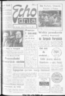 Echo Dnia : dziennik RSW "Prasa-Książka-Ruch" 1974, R.4, nr 106