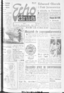 Echo Dnia : dziennik RSW "Prasa-Książka-Ruch" 1974, R.4, nr 282
