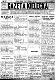 Gazeta Kielecka, 1907, R.38, nr 16