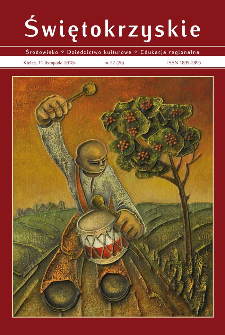 Świętokrzyskie - Środowisko, Dziedzictwo Kulturowe, Edukacja Regionalna, nr 22 (26)